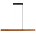 Silva Pendant - Black / Walnut