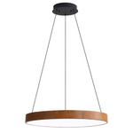 Anello Color-Select Pendant - Black / Walnut