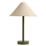 Eave Table Lamp - Reed Green / Bone Shade