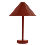 Eave Table Lamp - Oxide Red / Oxide Red Shade