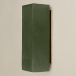 Luca Wall Sconce - Brass / Ivy