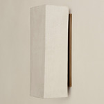 Luca Wall Sconce - Patina Brass / Stone
