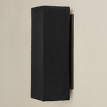 Luca Wall Sconce - Blackened Brass / Anthracite