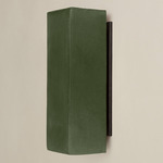 Luca Wall Sconce - Blackened Brass / Ivy