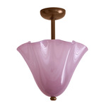 Fazzo Surface Mount - Patina Brass / Lilac