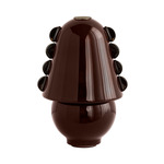 Calla Table Lamp - Pewter / Tobacco with Ink Embellishments
