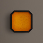 Strata Wall / Ceiling Light - Blackened Brass / Pecan Solid