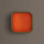 Strata Wall / Ceiling Light - Brass / Cherry Solid