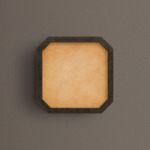 Strata Wall / Ceiling Light - Pewter / Cirrus Powder