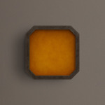 Strata Wall / Ceiling Light - Pewter / Umber Powder