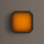 Strata Wall / Ceiling Light - Pewter / Zinnia Stripes