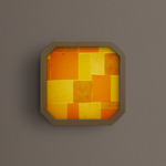 Strata Wall / Ceiling Light - Brass / Harvest Patchwork