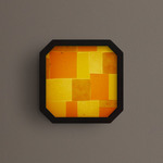 Strata Wall / Ceiling Light - Blackened Brass / Harvest Patchwork