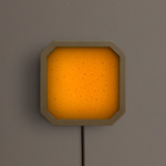 Strata Plug-In Wall / Ceiling Light - Brass / Olive Solid