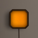 Strata Plug-In Wall / Ceiling Light - Patina Brass / Olive Solid
