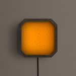 Strata Plug-In Wall / Ceiling Light - Pewter / Olive Solid