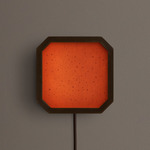 Strata Plug-In Wall / Ceiling Light - Patina Brass / Cherry Solid