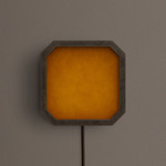 Strata Plug-In Wall / Ceiling Light - Pewter / Umber Powder
