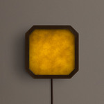 Strata Plug-In Wall / Ceiling Light - Patina Brass / Moss Powder