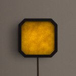 Strata Plug-In Wall / Ceiling Light - Blackened Brass / Moss Powder