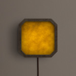 Strata Plug-In Wall / Ceiling Light - Pewter / Moss Powder