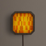 Strata Plug-In Wall / Ceiling Light - Pewter / Harvest Bond