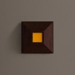 Mira Wall / Ceiling Light - Dark Leopardwood / Pecan Solid