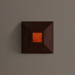 Mira Wall / Ceiling Light - Dark Leopardwood / Plum Powder