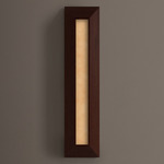 Mira Linear Wall / Ceiling Light - Dark Leopardwood / Cirrus Powder