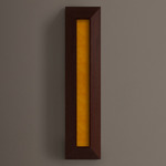 Mira Linear Wall / Ceiling Light - Dark Leopardwood / Umber Powder