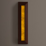 Mira Linear Wall / Ceiling Light - Dark Leopardwood / Moss Powder