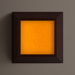 Mira Wall / Ceiling Light - Dark Leopardwood / Olive Solid