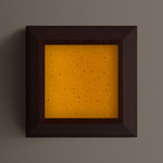 Mira Wall / Ceiling Light - Dark Leopardwood / Pecan Solid