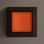 Mira Wall / Ceiling Light - Dark Leopardwood / Cherry Solid