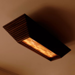 Scala Ceiling Light - Dark Leopardwood / Harvest Patchwork