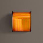 Lyra Wall / Ceiling Light - Pewter / Zinna Basketweave