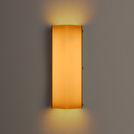Verso Wall / Ceiling Light - Brass / Almond Solid