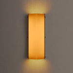 Verso Wall / Ceiling Light - Patina Brass / Almond Solid