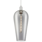 Chelsea 716 Pendant - Brushed Satin Nickel / Light Smoke