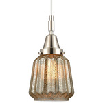 Chatham Pendant - Polished Nickel / Mercury