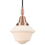 Oxford 447 Pendant - Antique Copper / Matte White
