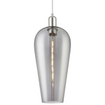 Chelsea 716 Pendant - Polished Nickel / Light Smoke