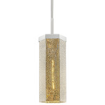 Blakeley Stem Pendant - Satin Nickel / Mercury