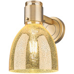 Lawton Bell Wall Sconce - Brushed Brass / Mercury
