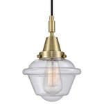 Oxford 447 Pendant - Antique Brass / Seedy