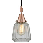 Chatham Pendant - Antique Copper / Clear