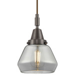Fulton 447 Pendant - Oil Rubbed Bronze / Light Smoke