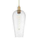 Chelsea 716 Pendant - Brushed Brass / Seedy