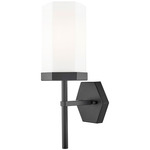 Blakeley Wall Sconce - Matte Black / Matte White