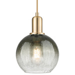 Brookhaven Globe Pendant - Champagne Bronze / Brookhaven Slate